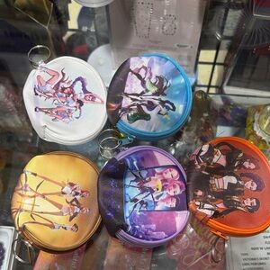 K-pop demon hunters Coin Pouch Set - Multicolor 5 piece